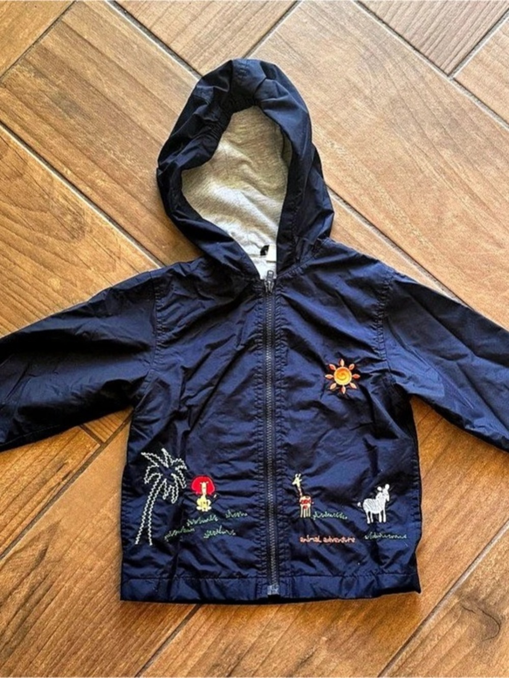 Vintage Circo Kids Hooded Jacket Blue